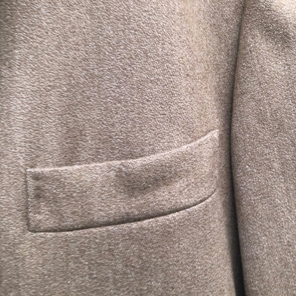 Henry Poole Savle Row London pure cashmere brown coat Size M - Picture 10 of 16